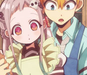 kou and nene making donuts